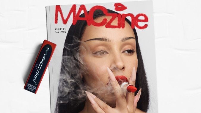 Doja Cat Red Lipstick Look